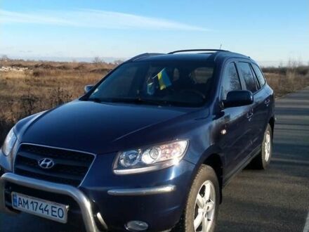 Хендай Санта Фе 2008 в Овруче на Automoto.ua Синий Хендай Санта Фе, объемом двигателя 2.2 л и пробегом 263 тыс. км за 9999 $, фото 1 на Automoto.ua