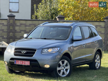Хендай Санта Фе 2008 в Луцке на Automoto.ua Синий Хендай Санта Фе, объемом двигателя 2.2 л и пробегом 180 тыс. км за 10200 $, фото 1 на Automoto.ua