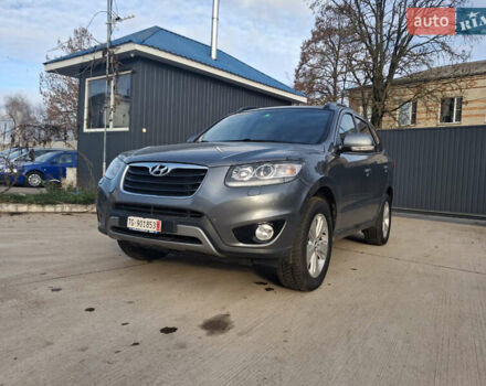 Синий Хендай Санта Фе, объемом двигателя 2.2 л и пробегом 177 тыс. км за 13999 $, фото 1 на Automoto.ua