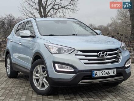 Синій Хендай Санта Фе, об'ємом двигуна 2.2 л та пробігом 122 тис. км за 17500 $, фото 1 на Automoto.ua