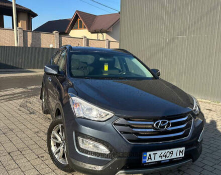 Синий Хендай Санта Фе, объемом двигателя 2.2 л и пробегом 245 тыс. км за 16800 $, фото 1 на Automoto.ua