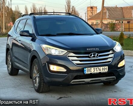 Синий Хендай Санта Фе, объемом двигателя 2.4 л и пробегом 155 тыс. км за 14500 $, фото 1 на Automoto.ua