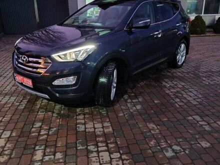 Синий Хендай Санта Фе, объемом двигателя 2.2 л и пробегом 187 тыс. км за 18400 $, фото 1 на Automoto.ua
