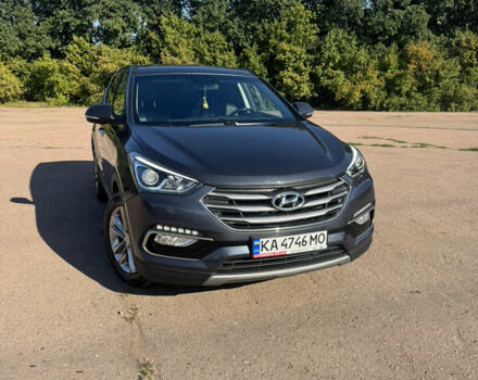Синий Хендай Санта Фе, объемом двигателя 2 л и пробегом 191 тыс. км за 16500 $, фото 1 на Automoto.ua