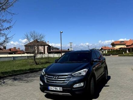 Синий Хендай Санта Фе, объемом двигателя 2.2 л и пробегом 188 тыс. км за 15900 $, фото 1 на Automoto.ua
