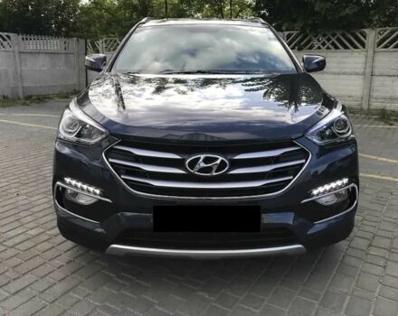 Синій Хендай Санта Фе, об'ємом двигуна 2.4 л та пробігом 70 тис. км за 13600 $, фото 1 на Automoto.ua