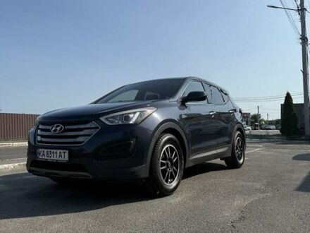 Хендай Санта Фе 2016 в Киеве на Automoto.ua Синий Хендай Санта Фе, объемом двигателя 2.4 л и пробегом 132 тыс. км за 12500 $, фото 1 на Automoto.ua