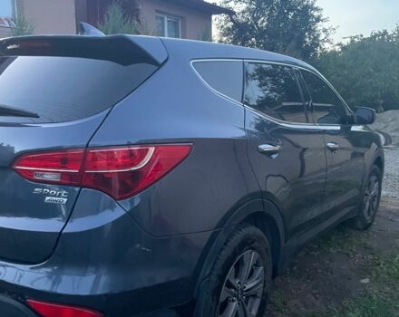 Синий Хендай Санта Фе, объемом двигателя 2.4 л и пробегом 100 тыс. км за 13100 $, фото 1 на Automoto.ua