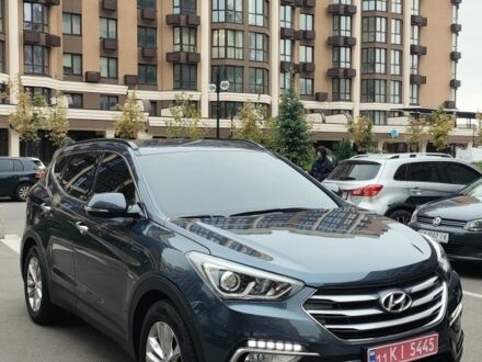 Хендай Санта Фе 2016 в Вишневом на Automoto.ua Синий Хендай Санта Фе, объемом двигателя 2 л и пробегом 187 тыс. км за 19000 $, фото 1 на Automoto.ua
