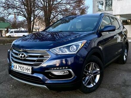 Синій Хендай Санта Фе, об'ємом двигуна 2.4 л та пробігом 120 тис. км за 14000 $, фото 1 на Automoto.ua