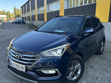Хендай Санта Фе 2016 в Нежине на Automoto.ua Синий Хендай Санта Фе, объемом двигателя 2.36 л и пробегом 122 тыс. км за 14999 $, фото 1 на Automoto.ua