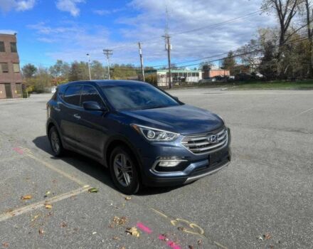 Синий Хендай Санта Фе, объемом двигателя 2.4 л и пробегом 53 тыс. км за 8500 $, фото 1 на Automoto.ua