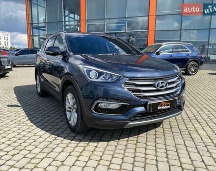Синий Хендай Санта Фе, объемом двигателя 2 л и пробегом 174 тыс. км за 19500 $, фото 1 на Automoto.ua