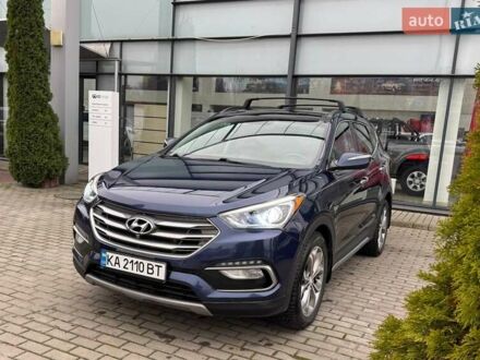 Синій Хендай Санта Фе, об'ємом двигуна 2 л та пробігом 173 тис. км за 18000 $, фото 1 на Automoto.ua