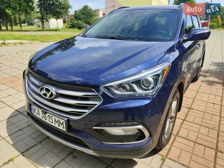 Синій Хендай Санта Фе, об'ємом двигуна 2.36 л та пробігом 150 тис. км за 19000 $, фото 1 на Automoto.ua