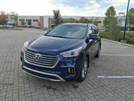 Хендай Санта Фе 2017 в Киеве на Automoto.ua Синий Хендай Санта Фе, объемом двигателя 3.3 л и пробегом 54 тыс. км за 11500 $, фото 1 на Automoto.ua