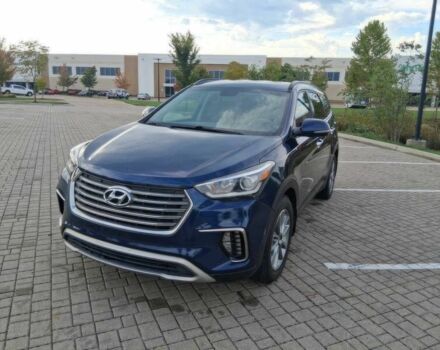 Синий Хендай Санта Фе, объемом двигателя 3.3 л и пробегом 54 тыс. км за 11500 $, фото 1 на Automoto.ua