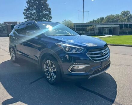 Синий Хендай Санта Фе, объемом двигателя 2 л и пробегом 48 тыс. км за 14700 $, фото 1 на Automoto.ua