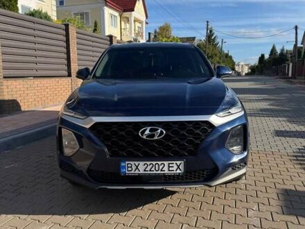 Синий Хендай Санта Фе, объемом двигателя 2 л и пробегом 161 тыс. км за 26800 $, фото 1 на Automoto.ua