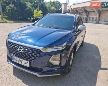 Синій Хендай Санта Фе, об'ємом двигуна 2 л та пробігом 119 тис. км за 28900 $, фото 1 на Automoto.ua