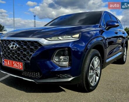 Синій Хендай Санта Фе, об'ємом двигуна 2 л та пробігом 117 тис. км за 25500 $, фото 1 на Automoto.ua
