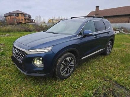 Синій Хендай Санта Фе, об'ємом двигуна 2 л та пробігом 150 тис. км за 23500 $, фото 1 на Automoto.ua