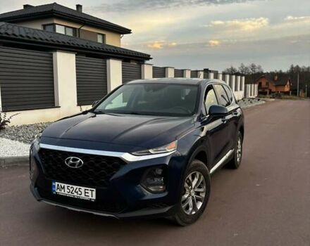 Синій Хендай Санта Фе, об'ємом двигуна 2.36 л та пробігом 136 тис. км за 21500 $, фото 1 на Automoto.ua