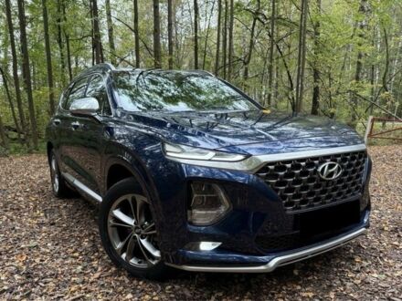 Хендай Санта Фе 2020 в Киеве на Automoto.ua Синий Хендай Санта Фе, объемом двигателя 2.4 л и пробегом 88 тыс. км за 14800 $, фото 1 на Automoto.ua