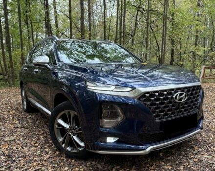 Хендай Санта Фе 2020 в Киеве на Automoto.ua Синий Хендай Санта Фе, объемом двигателя 2.4 л и пробегом 88 тыс. км за 14800 $, фото 1 на Automoto.ua