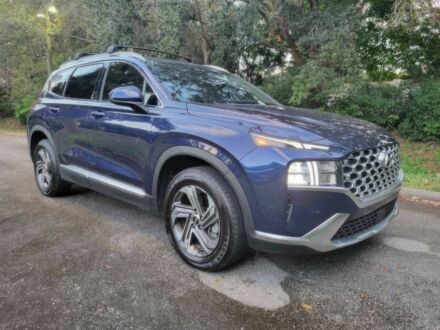 Синий Хендай Санта Фе, объемом двигателя 2.5 л и пробегом 22 тыс. км за 33000 $, фото 1 на Automoto.ua