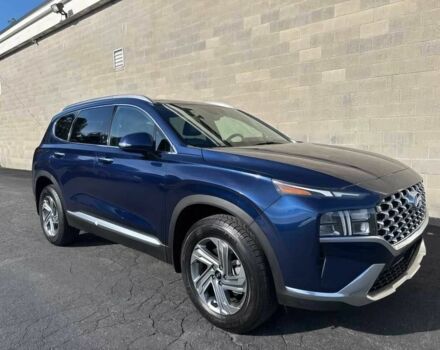 Синий Хендай Санта Фе, объемом двигателя 2.5 л и пробегом 17 тыс. км за 9100 $, фото 1 на Automoto.ua