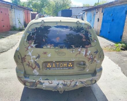 Зеленый Хендай Санта Фе, объемом двигателя 2 л и пробегом 316 тыс. км за 2404 $, фото 2 на Automoto.ua