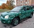 Зеленый Хендай Санта Фе, объемом двигателя 2 л и пробегом 287 тыс. км за 2750 $, фото 1 на Automoto.ua
