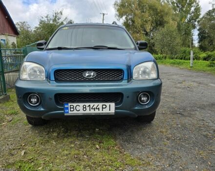 Зеленый Хендай Санта Фе, объемом двигателя 2 л и пробегом 350 тыс. км за 3349 $, фото 14 на Automoto.ua