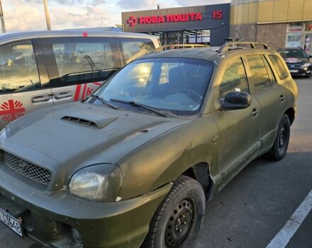Зелений Хендай Санта Фе, об'ємом двигуна 2 л та пробігом 270 тис. км за 3000 $, фото 1 на Automoto.ua