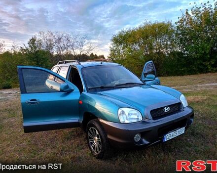 Зелений Хендай Санта Фе, об'ємом двигуна 2.4 л та пробігом 300 тис. км за 4700 $, фото 1 на Automoto.ua