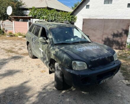 Зеленый Хендай Санта Фе, объемом двигателя 2.7 л и пробегом 370 тыс. км за 2395 $, фото 6 на Automoto.ua