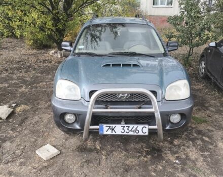 Зелений Хендай Санта Фе, об'ємом двигуна 2 л та пробігом 280 тис. км за 2222 $, фото 11 на Automoto.ua