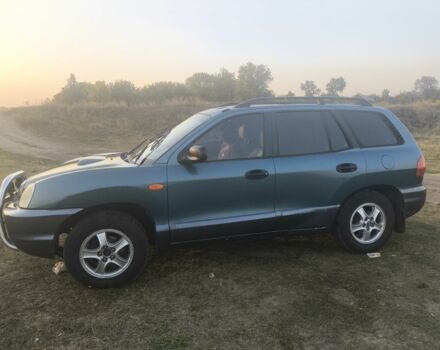 Зелений Хендай Санта Фе, об'ємом двигуна 2 л та пробігом 280 тис. км за 2222 $, фото 1 на Automoto.ua