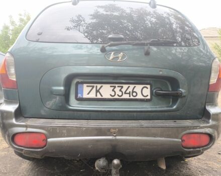 Зелений Хендай Санта Фе, об'ємом двигуна 2 л та пробігом 280 тис. км за 2222 $, фото 6 на Automoto.ua