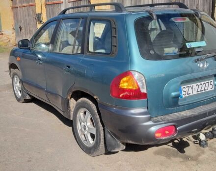 Зеленый Хендай Санта Фе, объемом двигателя 2 л и пробегом 125 тыс. км за 2999 $, фото 5 на Automoto.ua