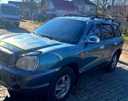 Зелений Хендай Санта Фе, об'ємом двигуна 2 л та пробігом 388 тис. км за 4500 $, фото 1 на Automoto.ua