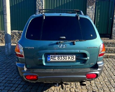 Зелений Хендай Санта Фе, об'ємом двигуна 2 л та пробігом 388 тис. км за 4500 $, фото 4 на Automoto.ua