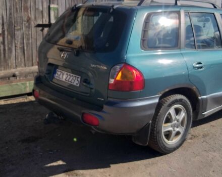 Зеленый Хендай Санта Фе, объемом двигателя 2 л и пробегом 125 тыс. км за 2999 $, фото 1 на Automoto.ua