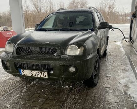 Зелений Хендай Санта Фе, об'ємом двигуна 2 л та пробігом 280 тис. км за 2391 $, фото 3 на Automoto.ua