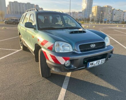 Зелений Хендай Санта Фе, об'ємом двигуна 2 л та пробігом 126 тис. км за 3000 $, фото 1 на Automoto.ua