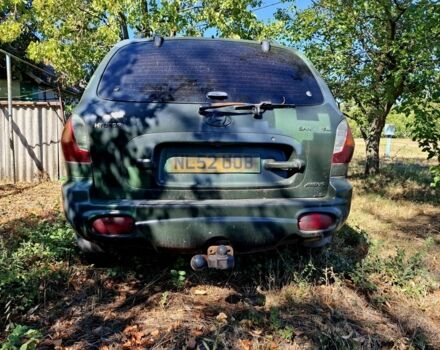 Зеленый Хендай Санта Фе, объемом двигателя 2.7 л и пробегом 250 тыс. км за 3100 $, фото 2 на Automoto.ua