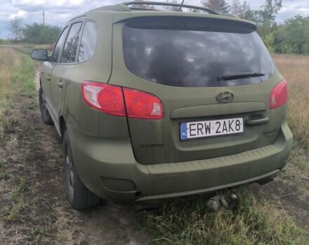 Зеленый Хендай Санта Фе, объемом двигателя 2 л и пробегом 1 тыс. км за 4000 $, фото 2 на Automoto.ua