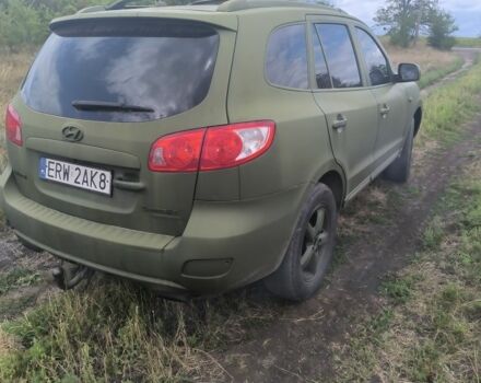 Зеленый Хендай Санта Фе, объемом двигателя 2 л и пробегом 1 тыс. км за 4000 $, фото 3 на Automoto.ua
