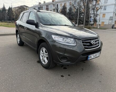 Зеленый Хендай Санта Фе, объемом двигателя 2.4 л и пробегом 180 тыс. км за 9800 $, фото 1 на Automoto.ua